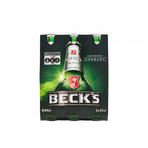 Birra Becks 0,33 X6