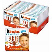 Ferrero kinder barrette  astuccio x 4