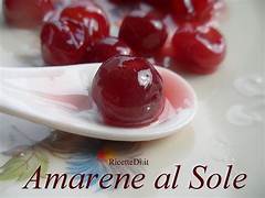 O sole e napule Amarene allo sciroppo 240 gr